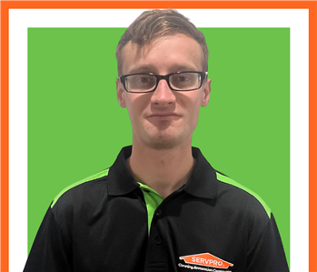 Christian Nielson, team member at SERVPRO of Montgomery County