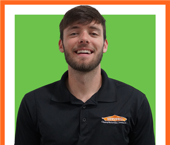Luke Relue , team member at SERVPRO of Montgomery County